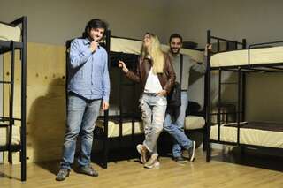 Хостелы Bibliotek Тбилиси Кровать в общем номере для мужчин и женщин с 10 кроватями-7